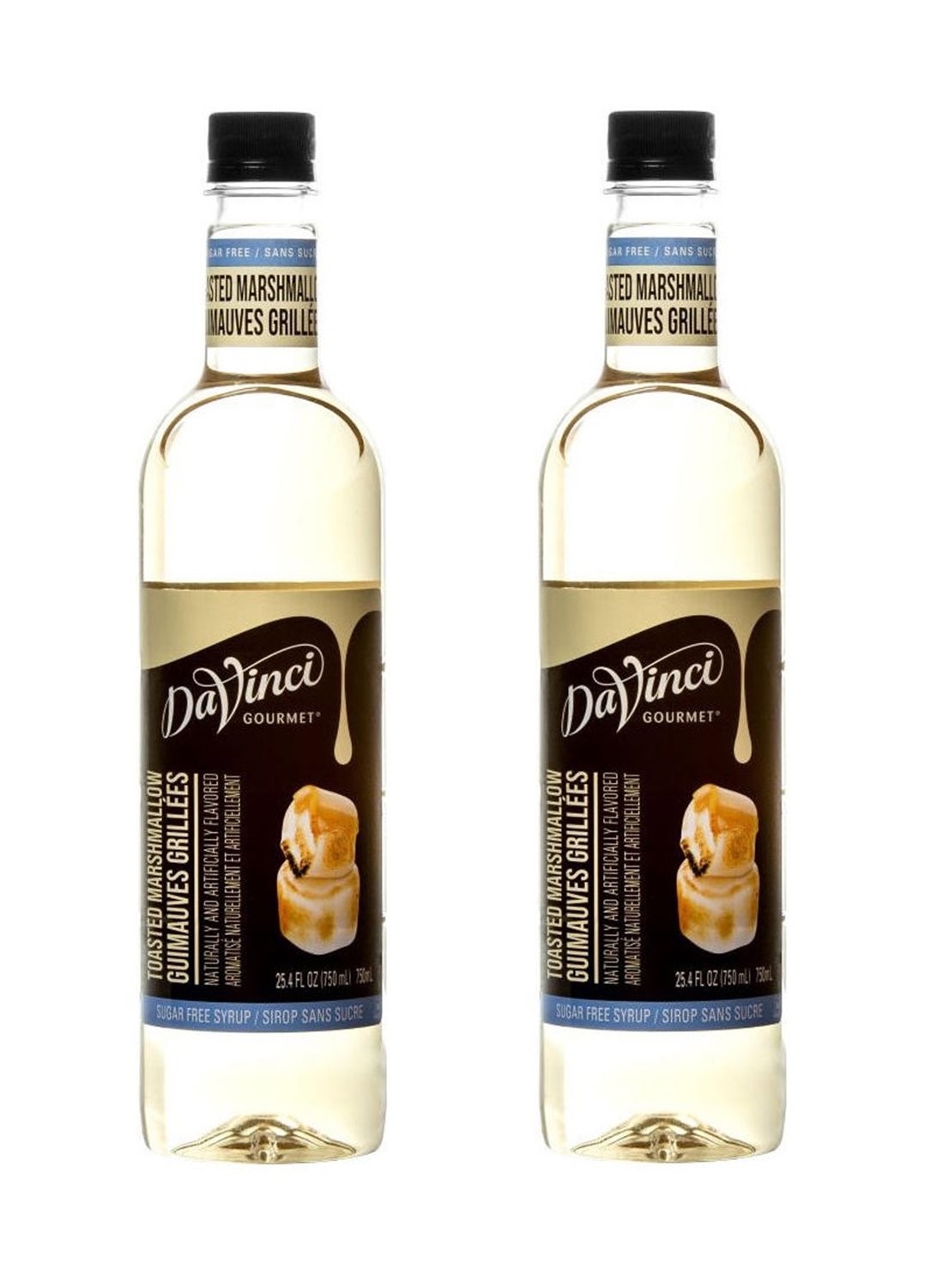 (image for) DaVinci Gourmet Sugar-Free Toasted Marshmallow 750 ml - Click Image to Close